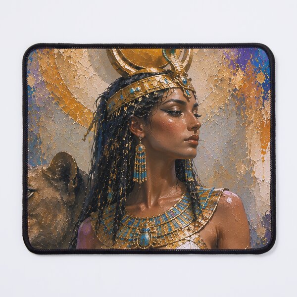 Item preview, Egyptian Goddess Mesechenet painting. designed and sold by GalleryKauffeld.