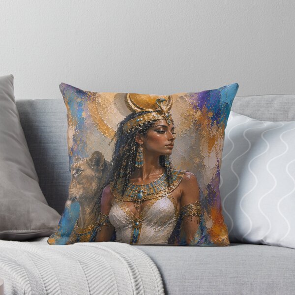 Item preview, Egyptian Goddess Mesechenet painting. designed and sold by GalleryKauffeld.