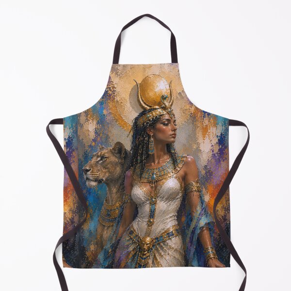 Item preview, Egyptian Goddess Mesechenet painting. designed and sold by GalleryKauffeld.