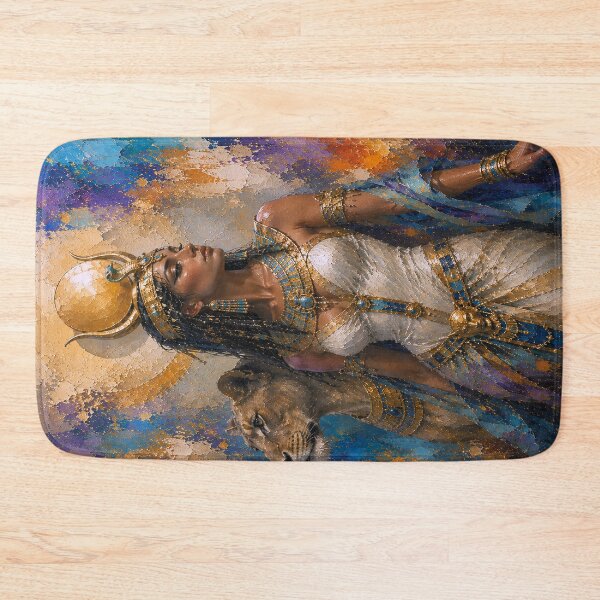Item preview, Egyptian Goddess Mesechenet painting. designed and sold by GalleryKauffeld.