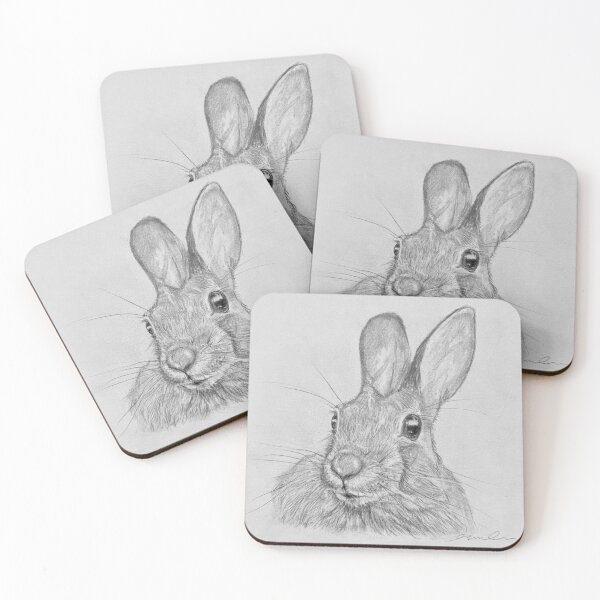 Item preview, Stare, A Hare Portrait  designed and sold by _Esmi_Art.
