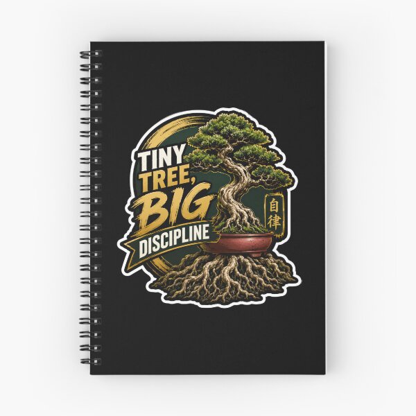 Item preview, Tiny Tree, Big Discipline – Bonsai Growth  designed and sold by Sketchlegacy.