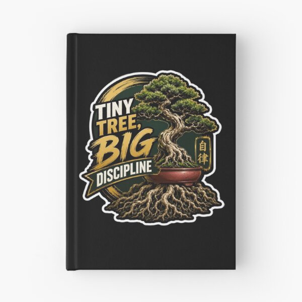 Item preview, Tiny Tree, Big Discipline – Bonsai Growth  designed and sold by Sketchlegacy.