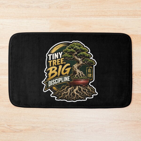 Item preview, Tiny Tree, Big Discipline – Bonsai Growth  designed and sold by Sketchlegacy.