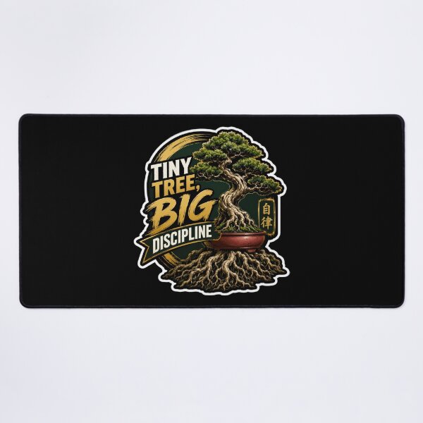 Item preview, Tiny Tree, Big Discipline – Bonsai Growth  designed and sold by Sketchlegacy.