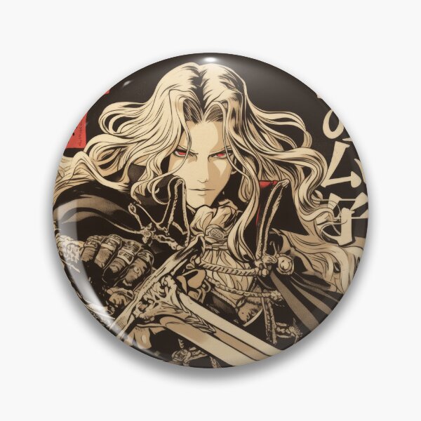 Item preview, Póster vintage de Alucard Chad designed and sold by AnimeArsenalPrints.