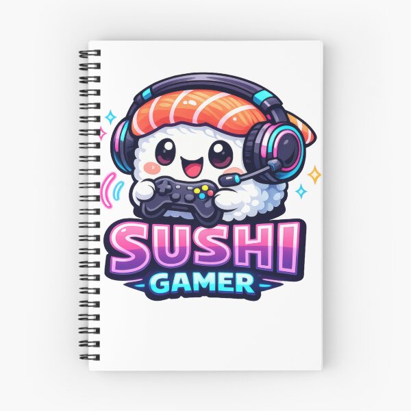 Item preview, Sushi Gamer Cute Food Sticker designed and sold by TheRealTaria.