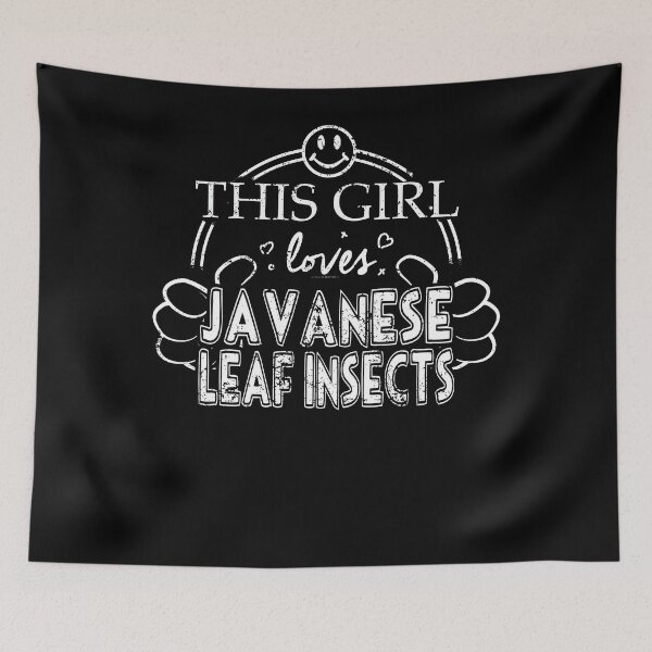 Item preview, Girl Loves Javanese Leaf Insects Leaf Cutter Insects designed and sold by shoppzee.