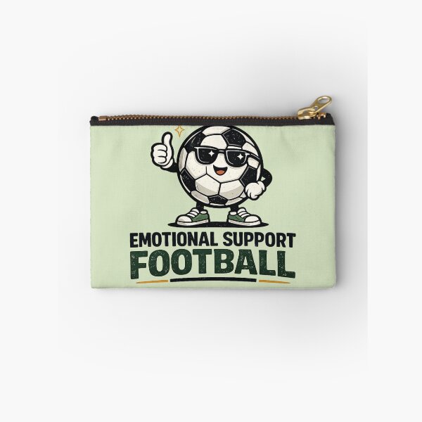 Item preview, Emotional Support Football Funny Soccer designed and sold by MonkiFlipp.
