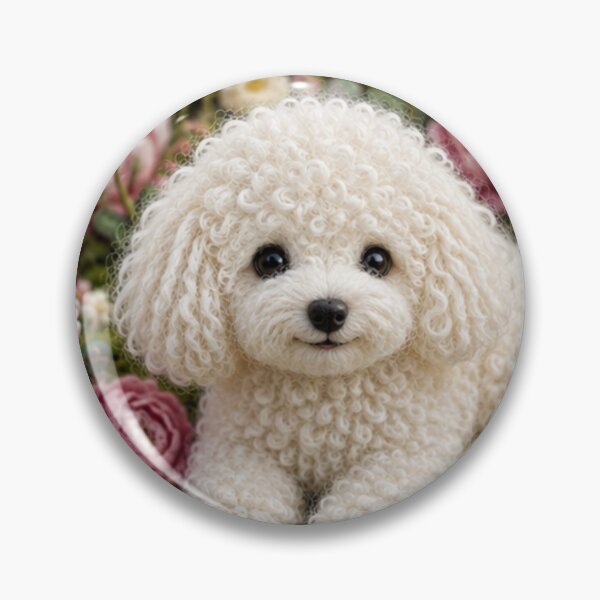 Item preview,  Little dog in a field of flowers designed and sold by Galart58.