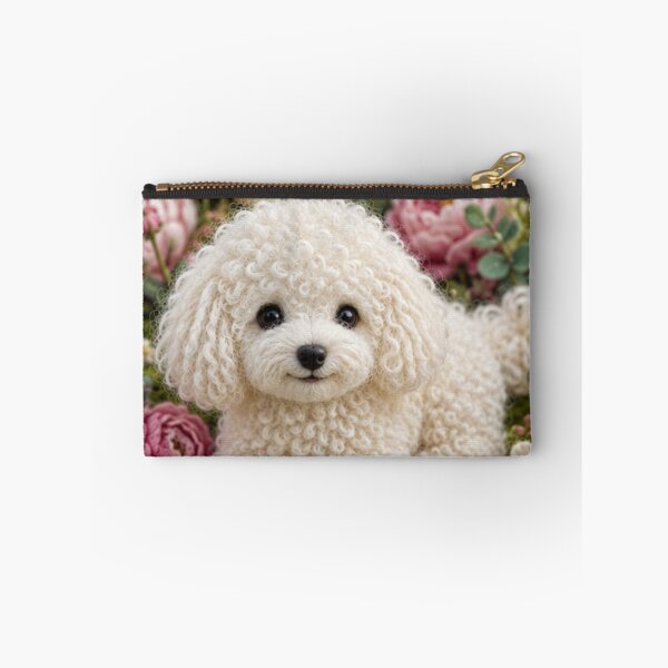 Item preview,  Little dog in a field of flowers designed and sold by Galart58.