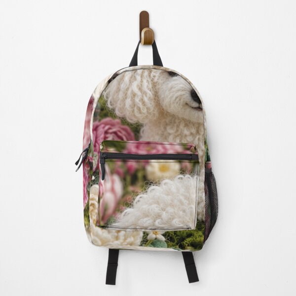 Item preview, Little dog in a field of flowers designed and sold by Galart58.