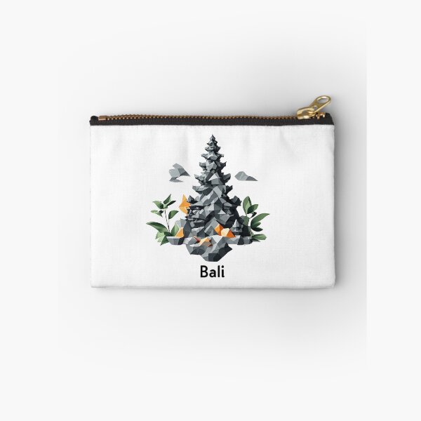 Item preview, Bali Indonesia Travel Poster - Abstract Tropical Island Temple Art designed and sold by OzzFrequency.