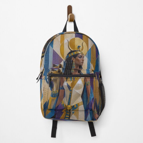 Item preview, Mesechenet Egyptian Goddess painting. designed and sold by GalleryKauffeld.