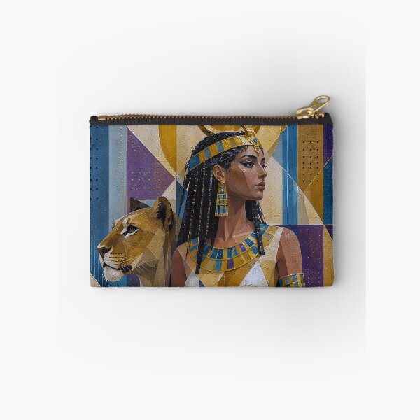 Item preview, Mesechenet Egyptian Goddess painting. designed and sold by GalleryKauffeld.