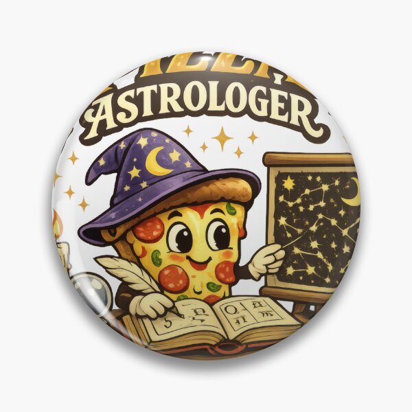 Item preview, Pizza Astrologer Zodiac Slice designed and sold by TheRealTaria.