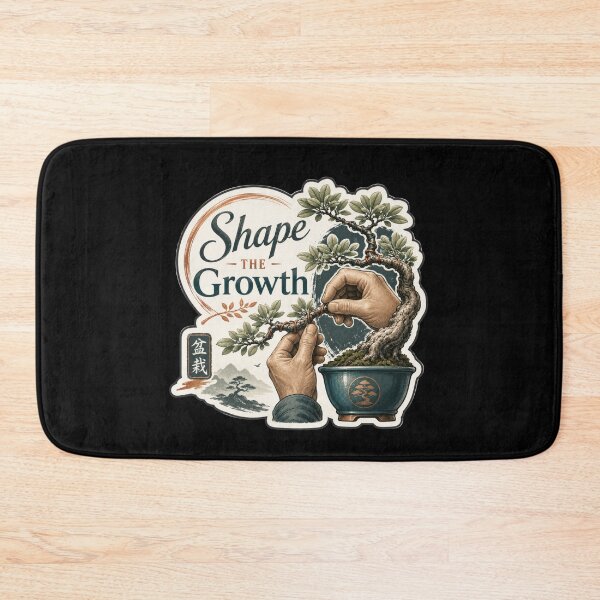 Item preview, Shape the Growth – Bonsai Training Art designed and sold by Sketchlegacy.