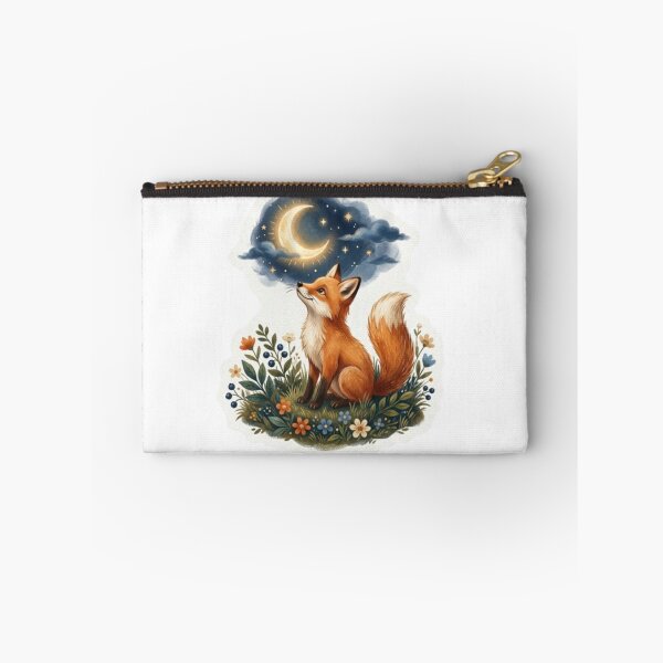 Item preview, Little Fox Gazing at the Moon designed and sold by Snurly.