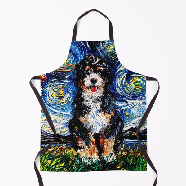 Item preview, Bernedoodle Night designed and sold by AjaTrier.