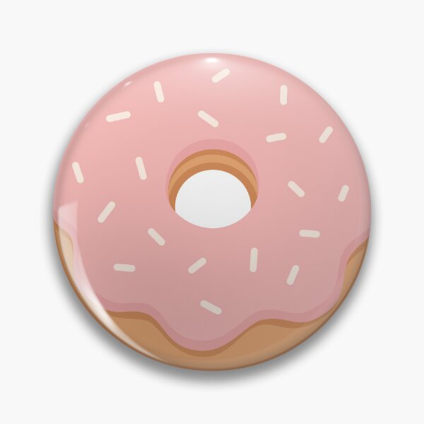 Item preview, Pink Glazed Donut Colorful Sugar Sprinkles designed and sold by Anne97s.