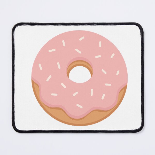 Item preview, Pink Glazed Donut Colorful Sugar Sprinkles designed and sold by Anne97s.