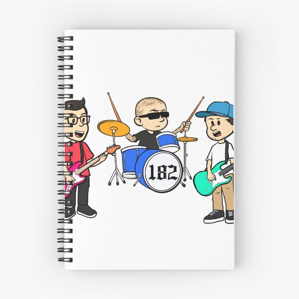 Item preview, Blink182 Fun Cartoon  designed and sold by sanwr.
