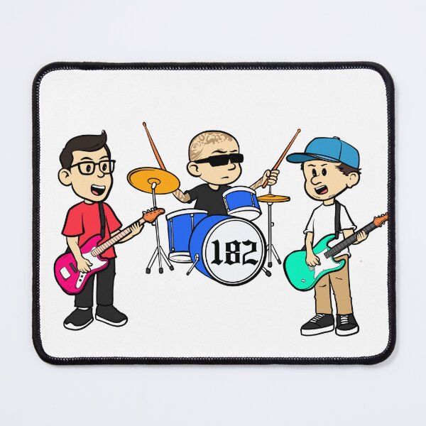 Item preview, Blink182 Fun Cartoon designed and sold by sanwr.