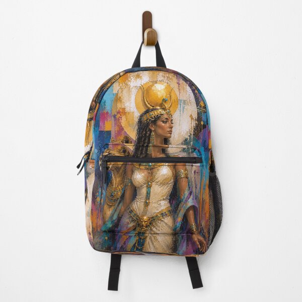 Item preview, Mesechenet Egyptian Goddess painting. designed and sold by GalleryKauffeld.