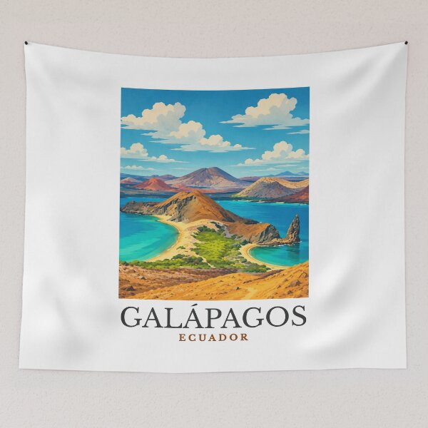 Aperçu de l'œuvre Galápagos - Équateur créée et vendue par GoodOldVintage.