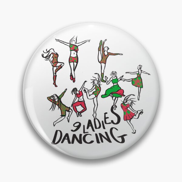Item preview, 9 Ladies Dancing  designed and sold by Glockers99.