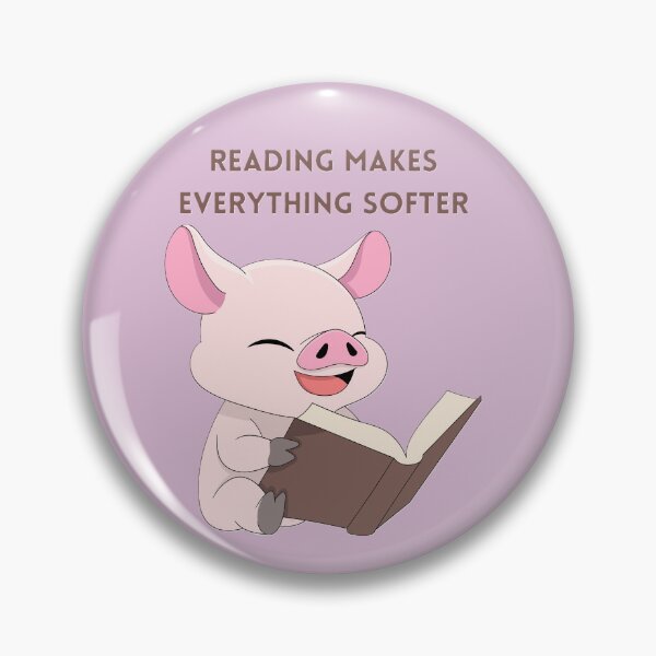 Item preview, Reading makes everything softer designed and sold by creativityisfun.