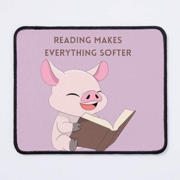 Item preview, Reading makes everything softer designed and sold by creativityisfun.