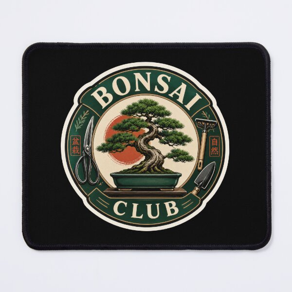 Item preview, Bonsai Club – Japanese Garden Badge designed and sold by Sketchlegacy.