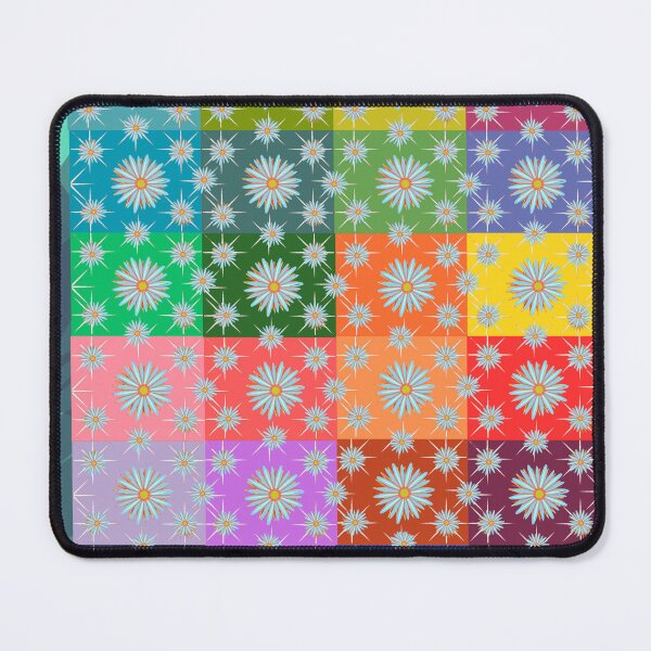 Item preview, Flores e xadrez colorido de retalhos de panos designed and sold by Cjcorrea.