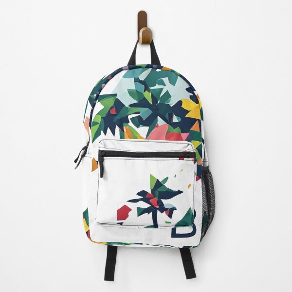 Item preview, Bali Indonesia Travel Poster - Abstract Tropical Island Temple Art designed and sold by OzzFrequency.