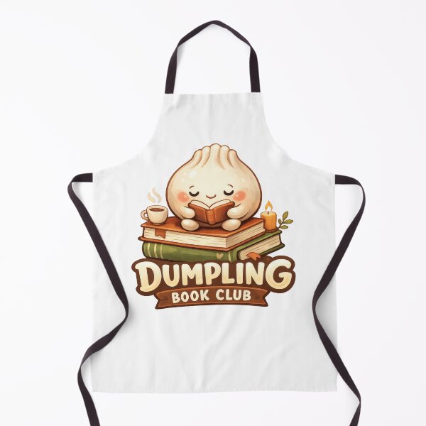 Aperçu de l'œuvre Dumpling Book Club Cozy Reader créée et vendue par TheRealTaria.