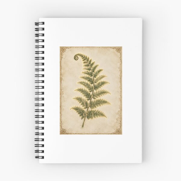 Item preview, Luminous Fern Memorial Print — Soft Vintage Botanical Sympathy Art for a Nature Lover designed and sold by Brackenlume Studio.