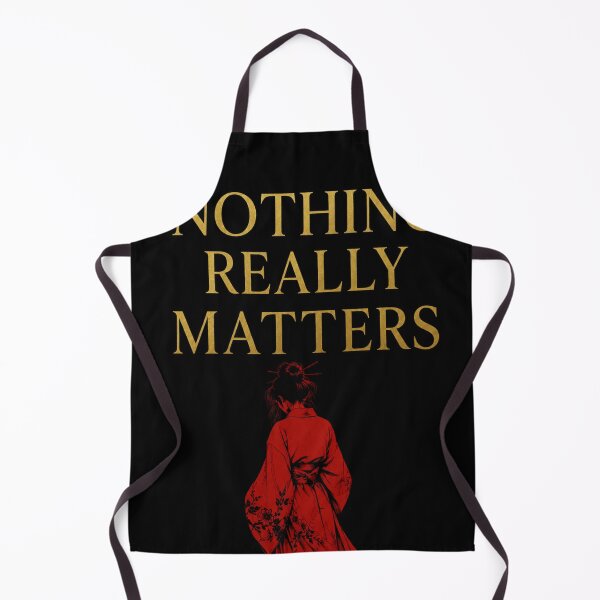 Item preview, Nothing Really Matters T-Shirt – Red Kimono Minimalist Streetwear Design designed and sold by JcAbstractArt.