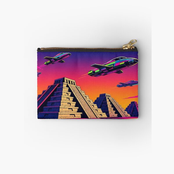 Item preview, Neon Skies – Futuristic Pyramids designed and sold by Dogandesighn.