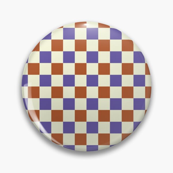 Item preview, Cream, Terracotta and Lavender Checkerboard Pattern | Seamless Geometric Squares designed and sold by ViviNyks.