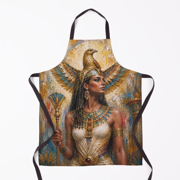 Item preview, Egyptian Goddess Nechbet painting. designed and sold by GalleryKauffeld.