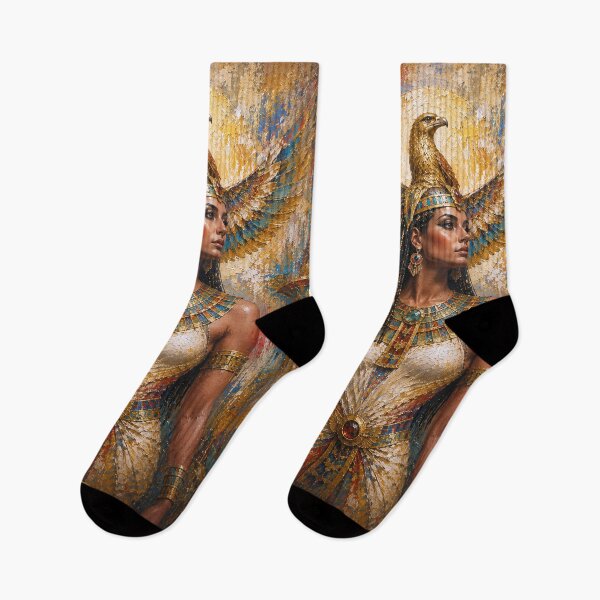 Item preview, Egyptian Goddess Nechbet painting. designed and sold by GalleryKauffeld.