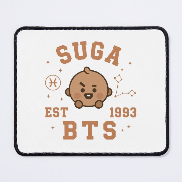 Item preview, Suga BTS Vintage Shirt, Min Yoongi T Shirt, BT21 Shooky Zodiac Tee, Kpop Fan Gift, Bangtan Boys Aesthetic Graphic Tee Comfort Colors Shirt designed and sold by BerryHand.