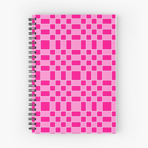 Item preview, Vibrant Pink Retro Geometric Grid Pattern designed and sold by VOYID ART STUDIO.