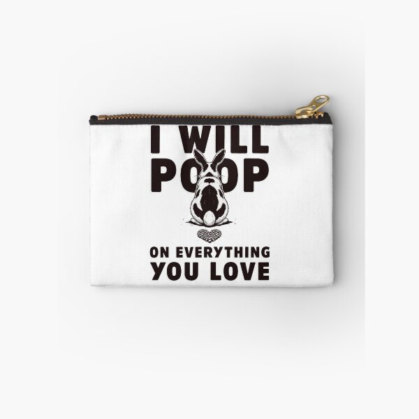 Item preview, I Will Poop on Everything You Love funny rabbit designed and sold by Welldoh.