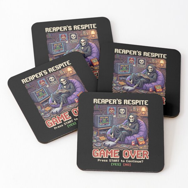 Item preview, Reaper’s Respite Game Over designed and sold by DesignedByMarty.