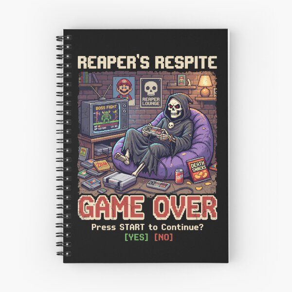 Item preview, Reaper’s Respite Game Over designed and sold by DesignedByMarty.