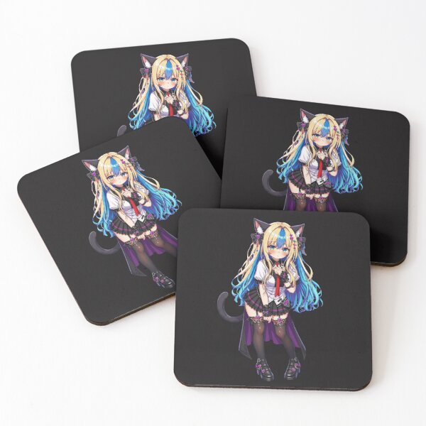 Item preview, Wake Me When It’s Friday – Cute Gothic Anime Cat Girl designed and sold by Revyra Design .