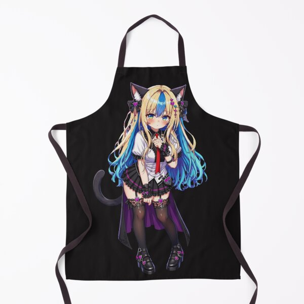 Item preview, Wake Me When It’s Friday – Cute Gothic Anime Cat Girl designed and sold by Revyra Design .