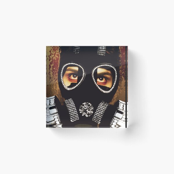Item preview, Dark Gas Mask Portrait designed and sold by danielrospad.
